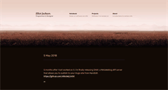 Desktop Screenshot of elliotekj.com